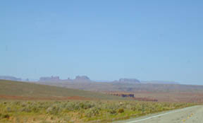 first glimpse of the buttes