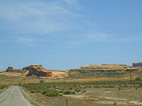 Red buttes in Utah