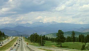 The Rockies, from Denver