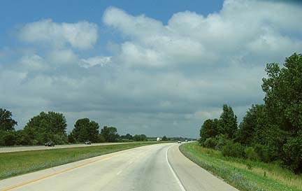 I-70 going through Illinois