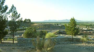 view over Las Cruces