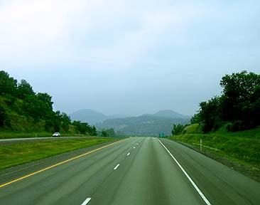 Hills of western Maryland