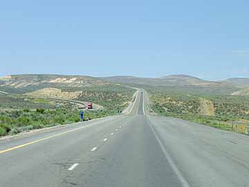 I-80 across Nevada