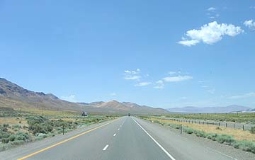 I-80 across Nevada