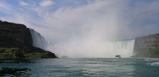 Horseshoe Falls, from below