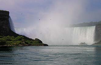Horseshoe Falls, from below