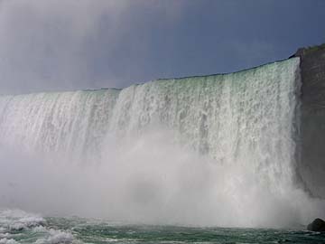 Horseshoe Falls, from below