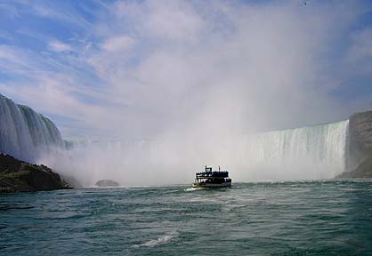 Horseshoe Falls, from below
