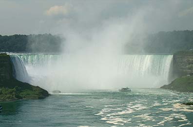 Horseshoe Falls, from below