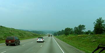 Heading down I-71 in Ohio