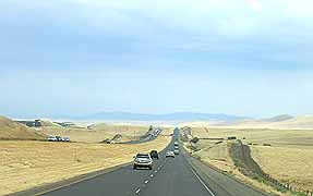 Heading south on I-5