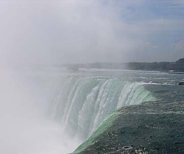 Top of Horseshoe Falls